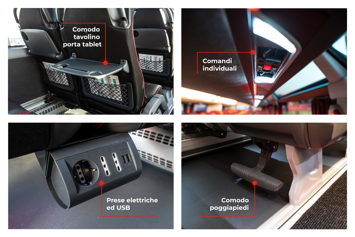 Comfort E Servizi A Bordo Degli Autobus Itabus